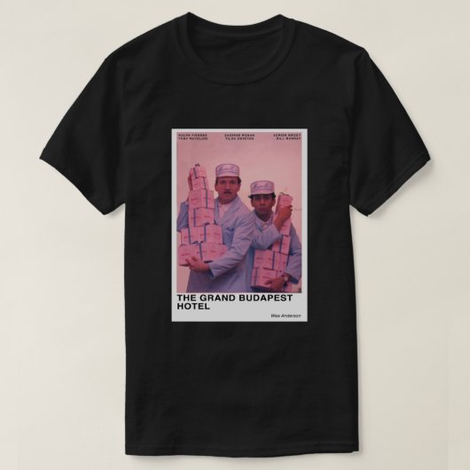 Het Grand Budapest Hotel T-shirt (Design voorkant)