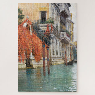 Het Grand Canal in Venetië (door Vincenzo Caprile) Legpuzzel