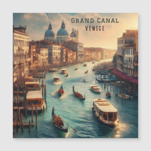 Het Grand Canal in Venetië Italië Reizen