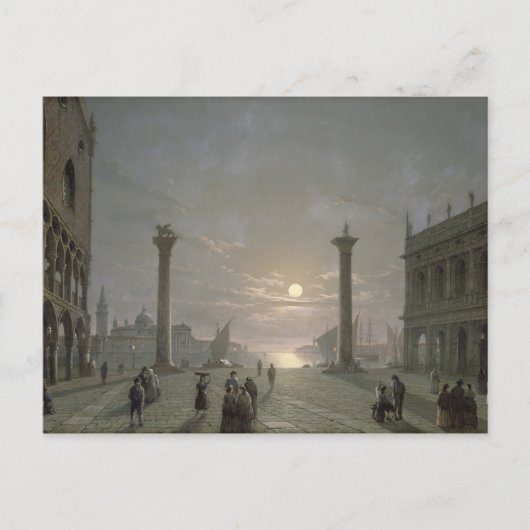 Het Grand Canal van Piazza San Marco Briefkaart (Voorkant)