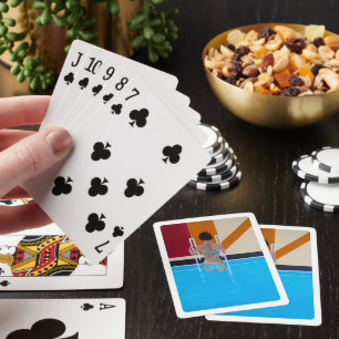 Het Grand Resort-schilderij van Alfred Fox Pokerkaarten