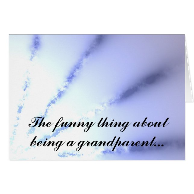 Het grappige aan het zijn als grootouder (Voorkant Horizontaal)