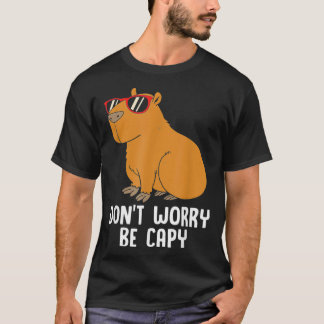 Het grappige Capybara voor kinderen is niet erg om T-shirt