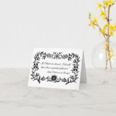 Het grappige citaat Notecard van dame Catherine de Kaart (Gele Bloem)