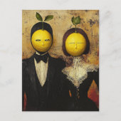 Het grappige citroenvolk briefkaart (Voorkant)