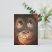 Het Grappige Gezicht Kerra Lindsey van het Briefkaart (Staand voorkant)