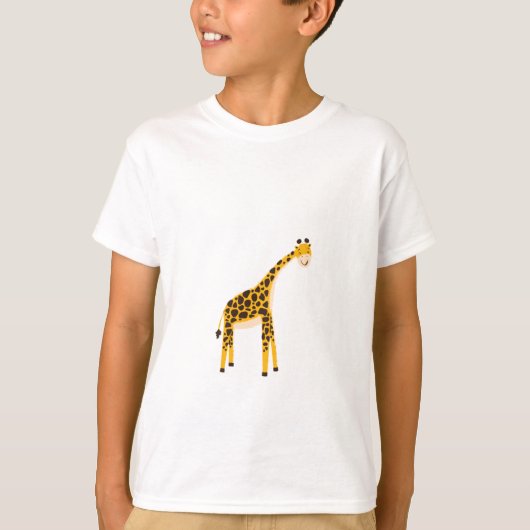 Het grappige giraffe T-shirt (Voorkant)