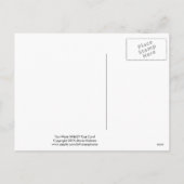 Het grappige Knorrige Briefkaart van Kerstmis van (Achterkant)