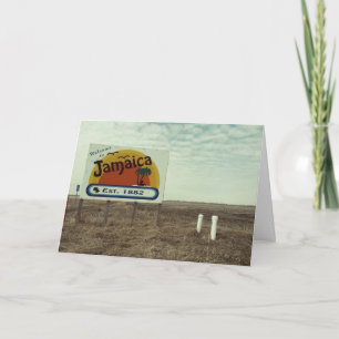 Het grappige Paradijs van het Strand van Jamaïca Kaart