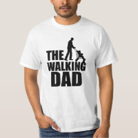 Het grappige shirt van The Walking Dad