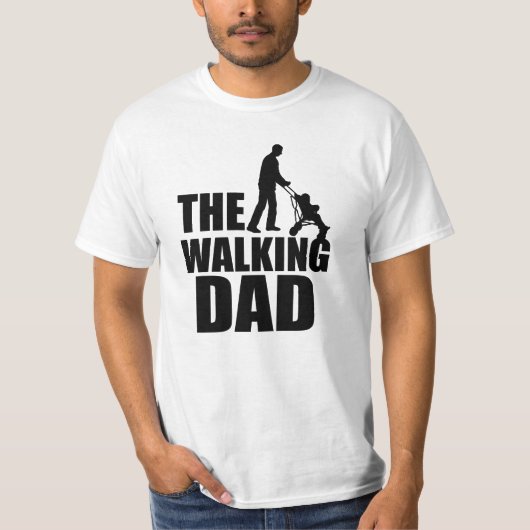 Het grappige shirt van The Walking Dad (Voorkant)