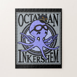 HET GRAPPIGE VERTICALE RAADSEL VAN DE ILLUSTRATIE LEGPUZZEL
