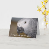 Het grappige Wenskaart van de Verjaardag Kaart (Gele Bloem)