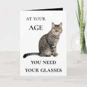 Het grappige Wenskaart van de Verjaardag van de Kaart (Voorkant)