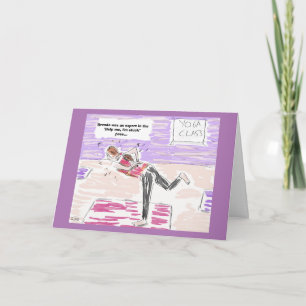 Het grappige Wenskaart van de Verjaardag van de Kaart