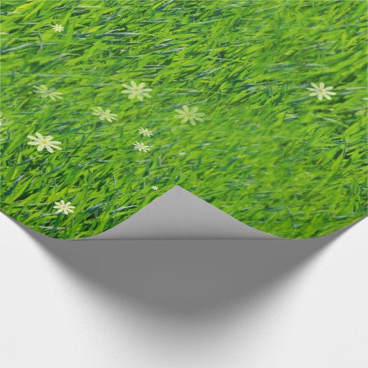 Het gras is groener omslagpapier cadeaupapier (Hoek)