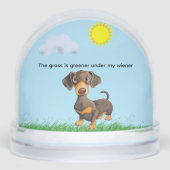 HET GRAS IS GROENER ONDER MIJN WIENER SNEEUWBOL (Voorkant)