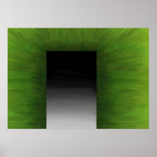 Het gras is niet altijd groener  poster
