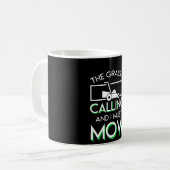 Het gras roept en ik trek. koffiemok (Voorkant links)