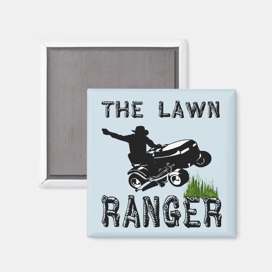 Het grasveld magneet (Voorkant / Achterkant)