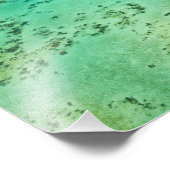 Het Great Barrier Reef, uitzicht van Groen vanuit  Foto Afdruk (Hoek)