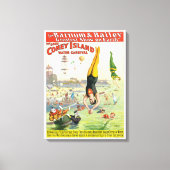 Het Great Coney Island Water Carnaval Canvas Afdruk (Voorkant)
