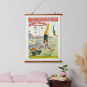 Het Great Coney Island Water Carnaval Hangend Wandkleed (Slaapkamer)