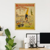 Het Great Coney Island Water Carnival Poster (Thuiskantoor)