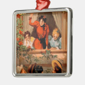 Het Great Gotham Stock Co. Theater Poster Metalen Ornament (Links)