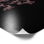 Het Great Hunt Petroglyph-paneel Foto Afdruk (Hoek)