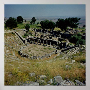 Het Griekse theater Poster