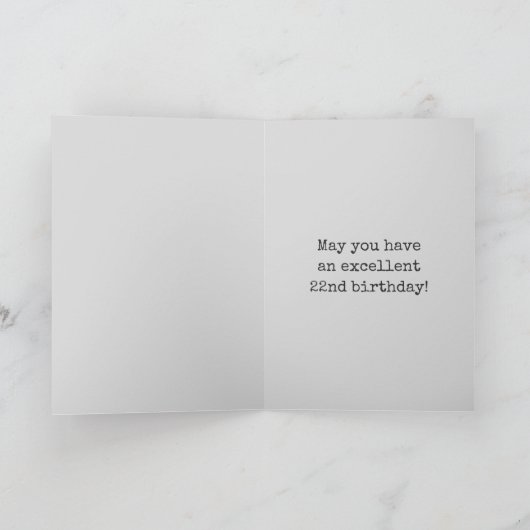 Het griezelige het Gloeien Aura kijkt "GELUKKIGE Kaart (Binnen)