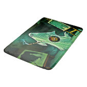 Het griezelige meesterwerk van een spookachtige ku badmat (Gekanteld)