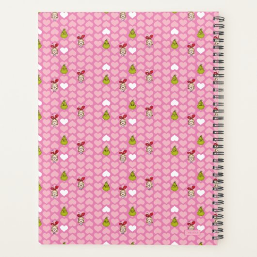 Het grijze hartritme en het roze patroon van Cindy Planner (Achterkant)