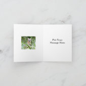 Het grijze Wenskaart van de Vos Kaart (Binnen)