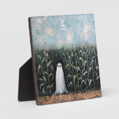 Het grillige Spookmaïsgebied Schilderen Fotoplaat (Voorkant)