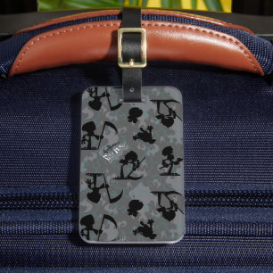 Het Grimmige Avonturen van Billy & Mandy Patroon Bagagelabel
