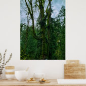 Het groen in de bomen Poster (Keuken)