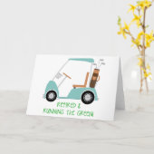 Het groen runnen kaart (Gele Bloem)