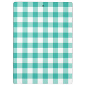 Het groene en witte patroon van de Controle van Gi Klembord (Achterkant)