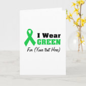 Het groene Lint van de Voorlichting Kaart (Gele Bloem)