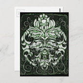 Het groene Man Briefkaart (Voorkant / Achterkant)
