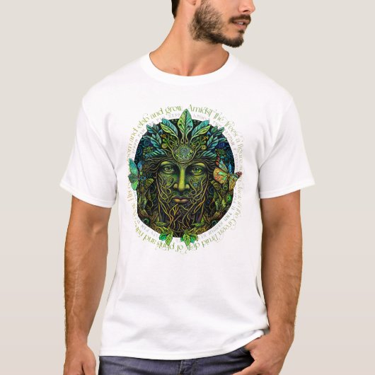 Het Groene Man, Jack in het Groene Ontwerp T-shirt (Voorkant)