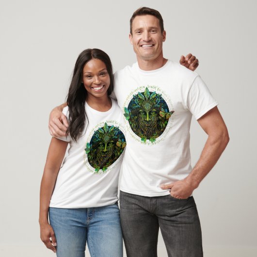 Het Groene Man, Jack in het Groene Ontwerp T-shirt (Unisex)