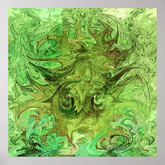 Het Groene Man..... Poster (Voorkant)