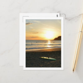 Het groene surfbord: Japan Briefkaart