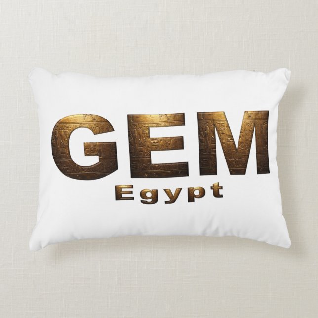 Het Groot Egyptisch Museum Accent Kussen (Voorkant)