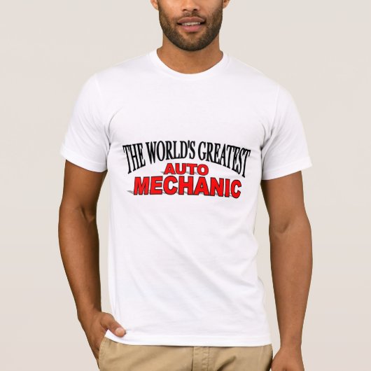 Het grootste automatische mechanisme ter wereld t-shirt (Voorkant)