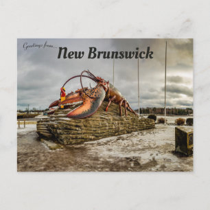 Het grootste beeld van de wereld in New Brunswick  Briefkaart