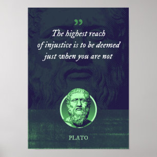 Het grootste bereik van onrecht moet worden bescho poster